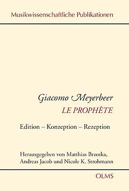 Fester Einband Giacomo Meyerbeer: Le Prophète von 