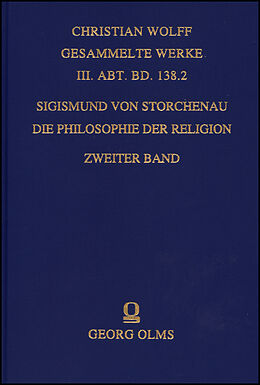 Fester Einband Die Philosophie der Religion von Sigismund von Storchenau