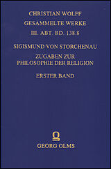 Fester Einband Zugaben zur Philosophie der Religion von Sigismund von Storchenau