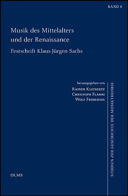 Fester Einband Musik des Mittelalters und der Renaissance von 