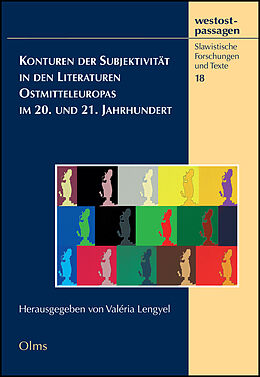 Kartonierter Einband Konturen der Subjektivität in den Literaturen Ostmitteleuropas im 20. und 21. Jahrhundert von 