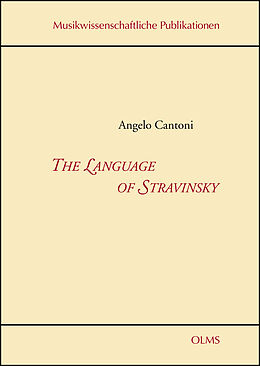 Buch The Language of Stravinsky von Angelo Cantoni