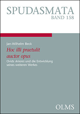 Kartonierter Einband Hoc illi praetulit auctor opus von Jan-Wilhelm Beck