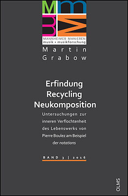 Kartonierter Einband (Kt) Erfindung  Recycling  Neukomposition von Martin Grabow