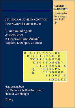 Kartonierter Einband Lexikographische Innovation - Innovative Lexikographie von 