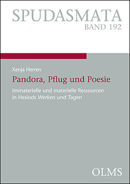 Kartonierter Einband Pandora, Pflug und Poesie von Xenja Herren