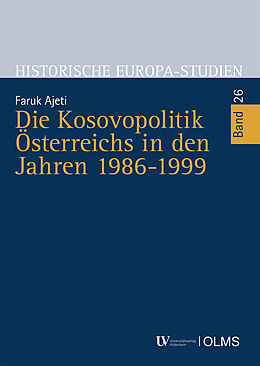 Fester Einband Die Kosovopolitik Österreichs in den Jahren 1986-1999 von Faruk Ajeti