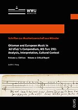Couverture cartonnée Ottoman and European Music in 'Ali Ufuki's Compendium, MS Turc 292: Analysis, Interpretation, Cultural Context de Judith I. Haug