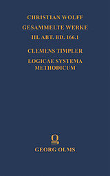 Fester Einband Logicae systema methodicum von Clemens Timpler