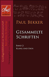 E-Book (pdf) Klang und Eros von Paul Bekker