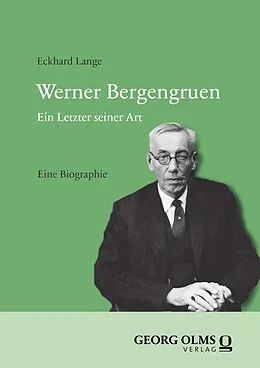 E-Book (pdf) Werner Bergengruen von Eckhard Lange