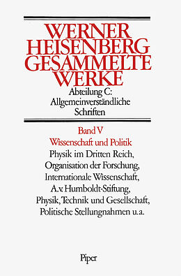 Fester Einband Wissenschaft und Politik von Werner Heisenberg