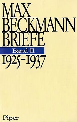 Fester Einband 1925-1937 von Max Beckmann