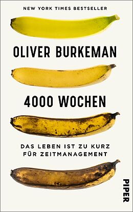 Fester Einband 4000 Wochen von Oliver Burkeman
