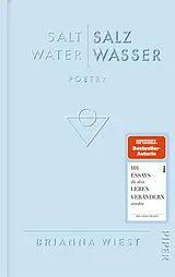 Fester Einband Salt Water  Salzwasser von Brianna Wiest