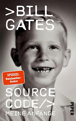 Fester Einband Source Code von Bill Gates