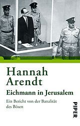 Kartonierter Einband Eichmann in Jerusalem von Hannah Arendt