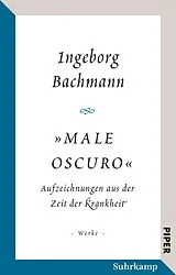 Kartonierter Einband »Male oscuro« von Ingeborg Bachmann