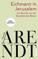 Kartonierter Einband Eichmann in Jerusalem von Hannah Arendt
