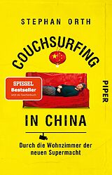 Kartonierter Einband Couchsurfing in China von Stephan Orth