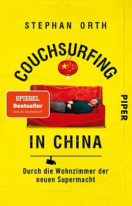 Kartonierter Einband Couchsurfing in China von Stephan Orth