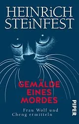 Kartonierter Einband Gemälde eines Mordes von Heinrich Steinfest