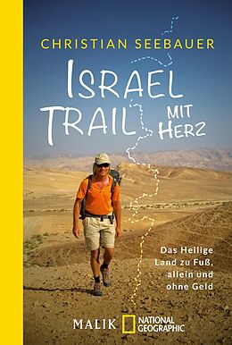 Kartonierter Einband Israel Trail mit Herz von Christian Seebauer