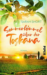 Kartonierter Einband Sommerhimmel über der Toskana von Sarah Short