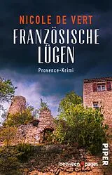 Kartonierter Einband Französische Lügen von Nicole de Vert