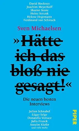 E-Book (epub) »Hätte ich das bloß nie gesagt!« von Sven Michaelsen