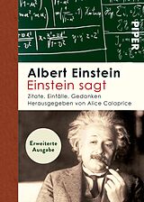 E-Book (epub) Einstein sagt von Albert Einstein