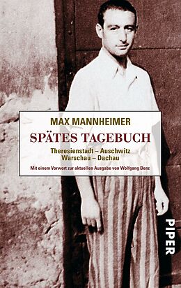 E-Book (epub) Spätes Tagebuch von Max Mannheimer