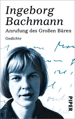 E-Book (epub) Anrufung des Großen Bären von Ingeborg Bachmann