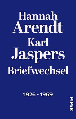 E-Book (epub) Briefwechsel von Hannah Arendt, Karl Jaspers