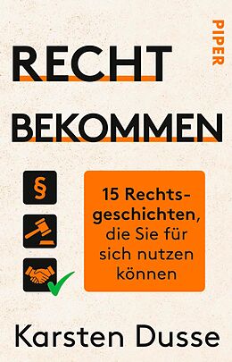 E-Book (epub) Recht bekommen von Karsten Dusse