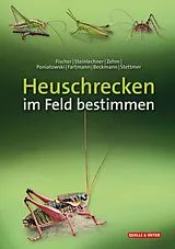 (Land)Karte Heuschrecken im Feld bestimmen von Jürgen Fischer, Daniela Steinlechner, Andreas Zehm