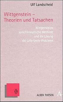 Kartonierter Einband Wittgenstein - Theorien und Tatsachen von Ulf Landscheid