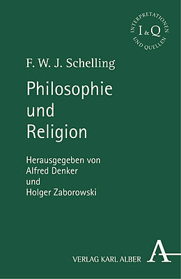 Kartonierter Einband Philosophie und Religion von F. W. J. Schelling