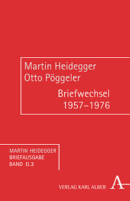 Fester Einband Briefwechsel 1957-1976 von Martin Heidegger, Otto Pöggeler