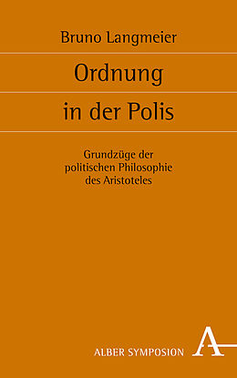 Fester Einband Ordnung in der Polis von Bruno Langmeier