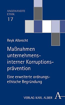 E-Book (pdf) Unternehmensinterne Korruptionsprävention von Reyk Albrecht