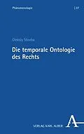 E-Book (pdf) Die temporale Ontologie des Rechts von Oleksiy Stovba