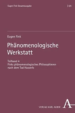 E-Book (pdf) Phänomenologische Werkstatt von Eugen Fink