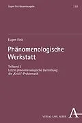 E-Book (pdf) Phänomenologische Werkstatt von Eugen Fink