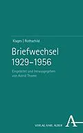 E-Book (pdf) Briefwechsel 19291956 von Ludwig Klages, Friedrich Salomon Rothschild