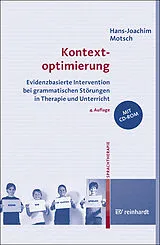 Kartonierter Einband Kontextoptimierung von Hans-Joachim Motsch, Margit Berg