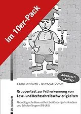 Geheftet (Geh) Gruppentest zur Früherkennung von Lese- und Rechtschreibschwierigkeiten von Karlheinz Barth, Berthold Gomm