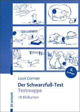 Geheftet Schwarzfuß-Test-Testmappe von Louis Corman, Anna Dute-Corman
