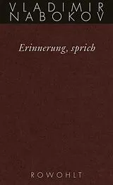 Fester Einband Erinnerung, sprich von Vladimir Nabokov