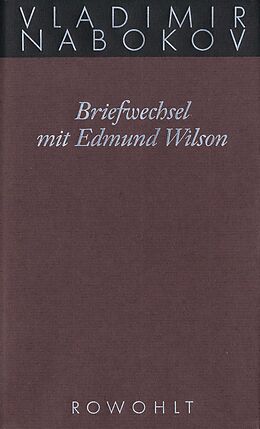 Fester Einband Briefwechsel mit Edmund Wilson von Vladimir Nabokov